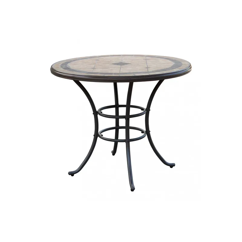 Tavolo Rotondo Nereo Ø 90 - Taupe Exclusieve Aanbieding