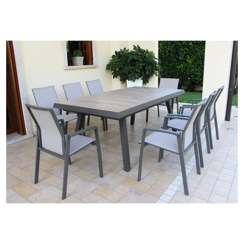 Tavolo da esterno allungabile 205/265x105 - Taupe Seattle Gecertificeerd