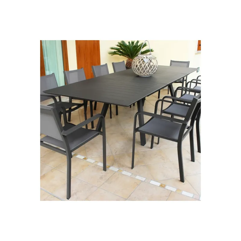 Koop Vandaag Tavolo Allungabile da esterno 200/300x110 - Antracite Zante