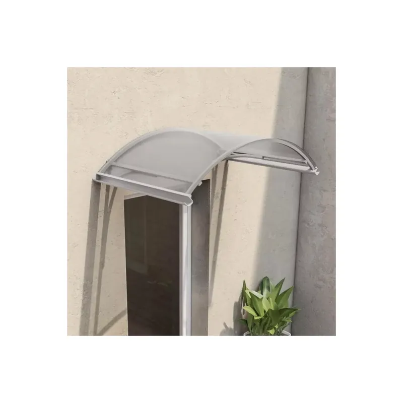 Pensilina 160x120 cm copertura Opaca struttura Grigio Koop Vandaag