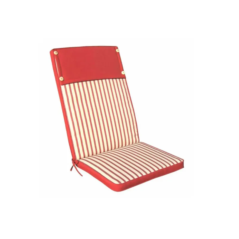 Cuscino in Poliestere 113x49cm spesso 4cm sfoderabile Rosso Real Seizoensaanbieding