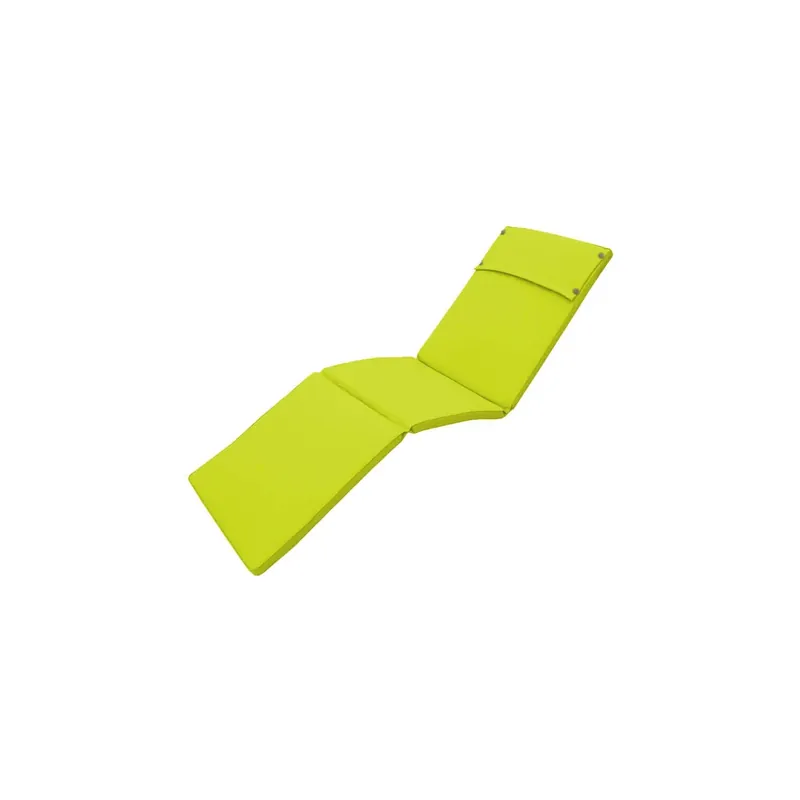 Express Levering Cuscino in Poliestere 195x59cm spesso 4cm sfoderabile Verde Real