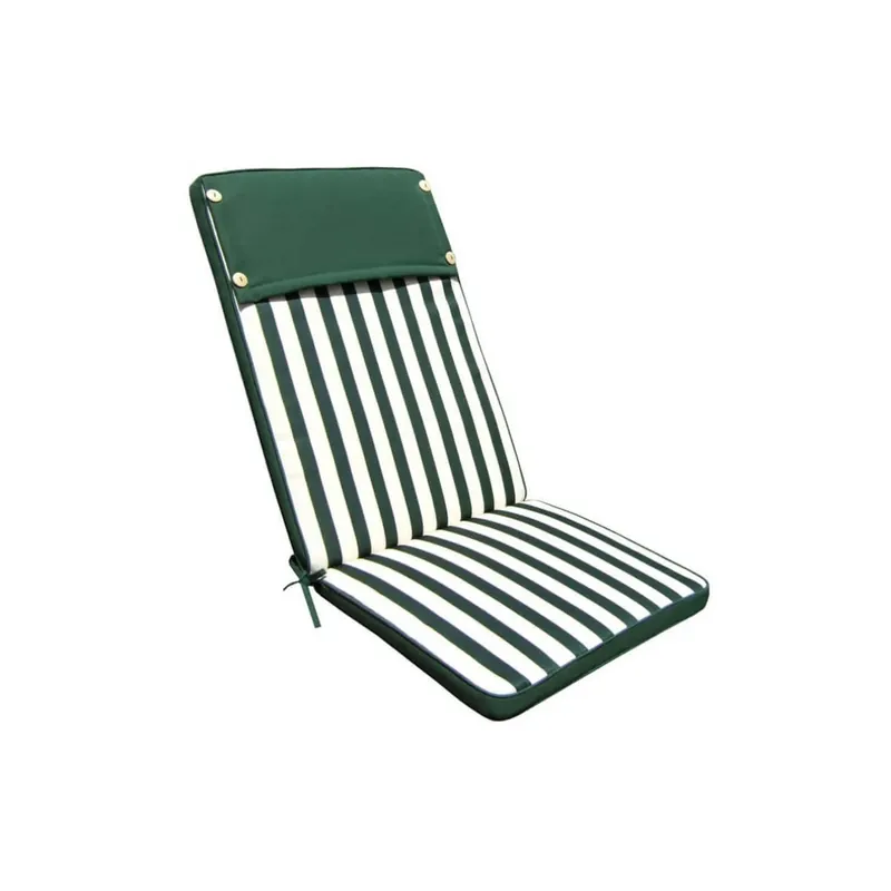 Op = Op Cuscino in Poliestere 115x46cm spesso 4cm sfoderabile Verde Real