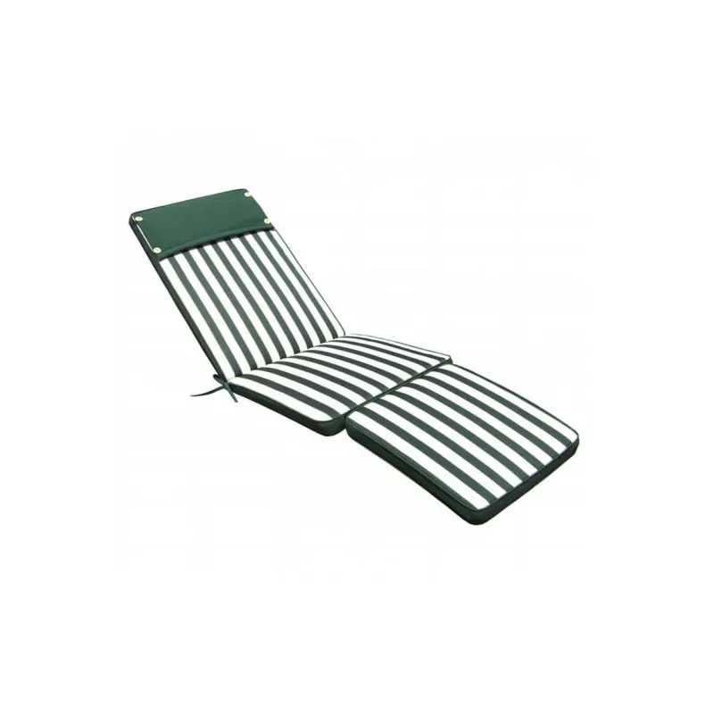 Cuscino in Poliestere 175x49cm spesso 4cm sfoderabile Verde Real Seizoensaanbieding