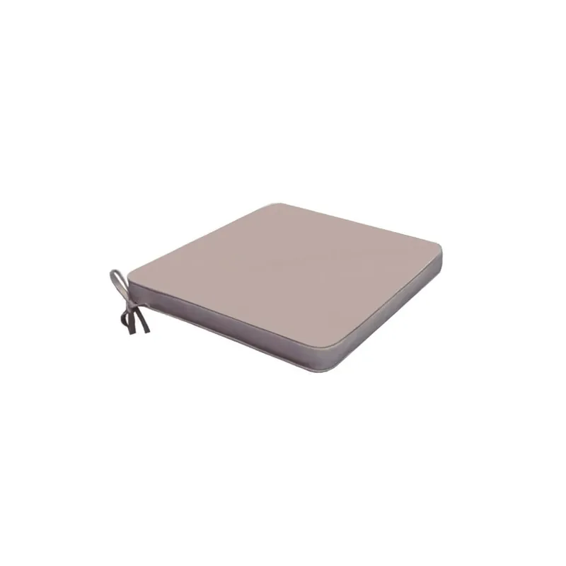 Fabrieksprijs Cuscino in Poliestere 50x45cm spesso 4cm sfoderabile Tortora Real
