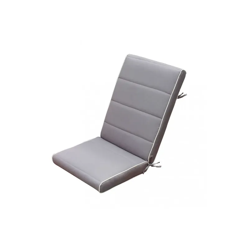 Cuscino in Poliestere 90x40cm spesso 8cm sfoderabile Grigio Op = Op