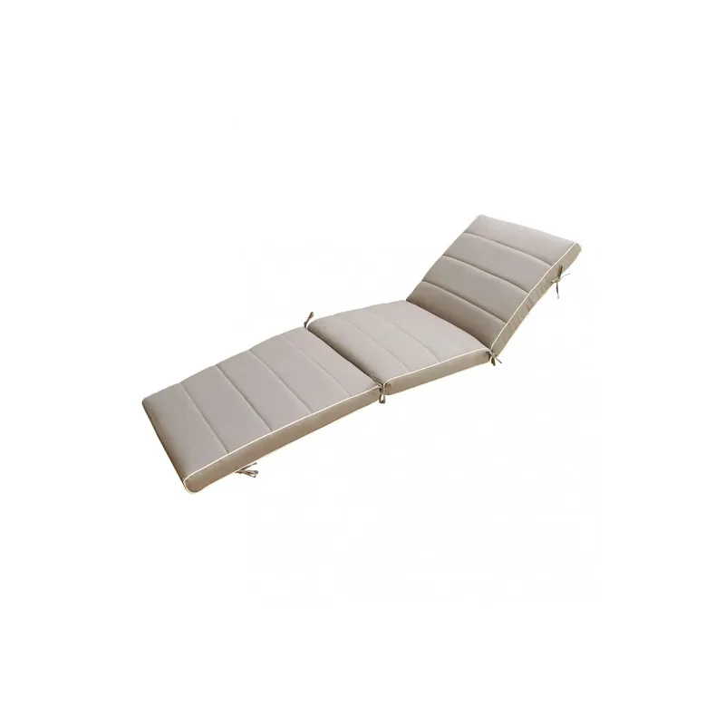 Nu Kopen Cuscino in Poliestere 185x57cm spesso 8cm sfoderabile Tortora