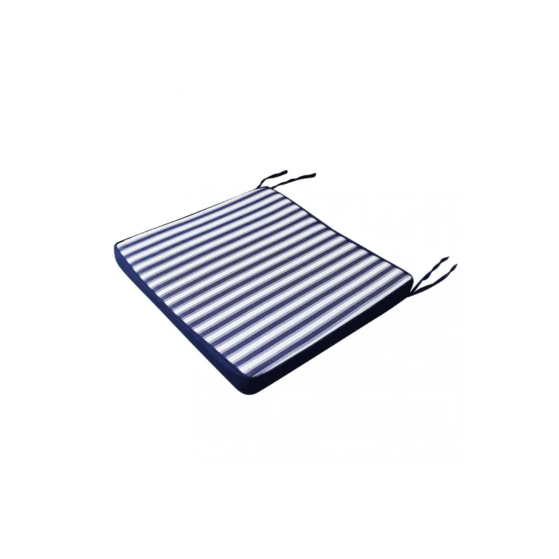 Cuscino in Poliestere 50x45cm spesso 4cm sfoderabile Blu Betrouwbaar