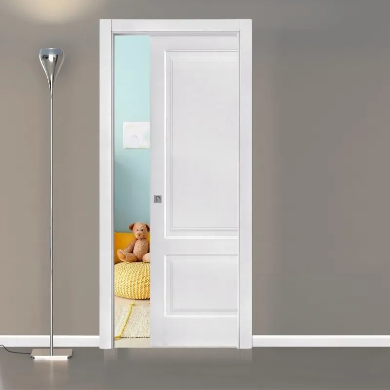 Veilige Betaling Porta scorrevole interna bianca laccata CLASSIC