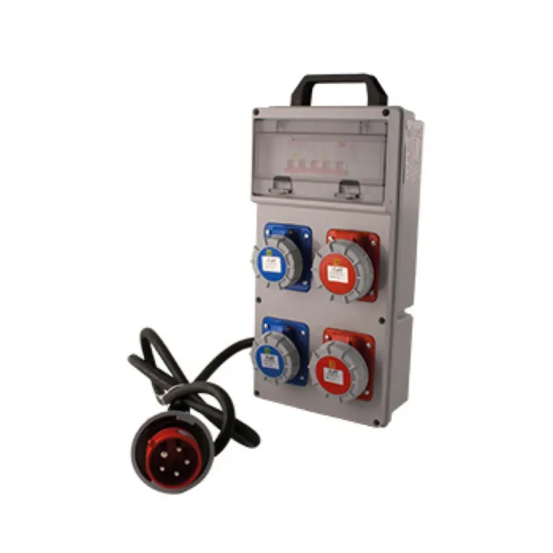 Direct Beschikbaar Quadro elettrico da cantiere 2 prese 220 V 2 prese 380V IP67 FT - 11 KW