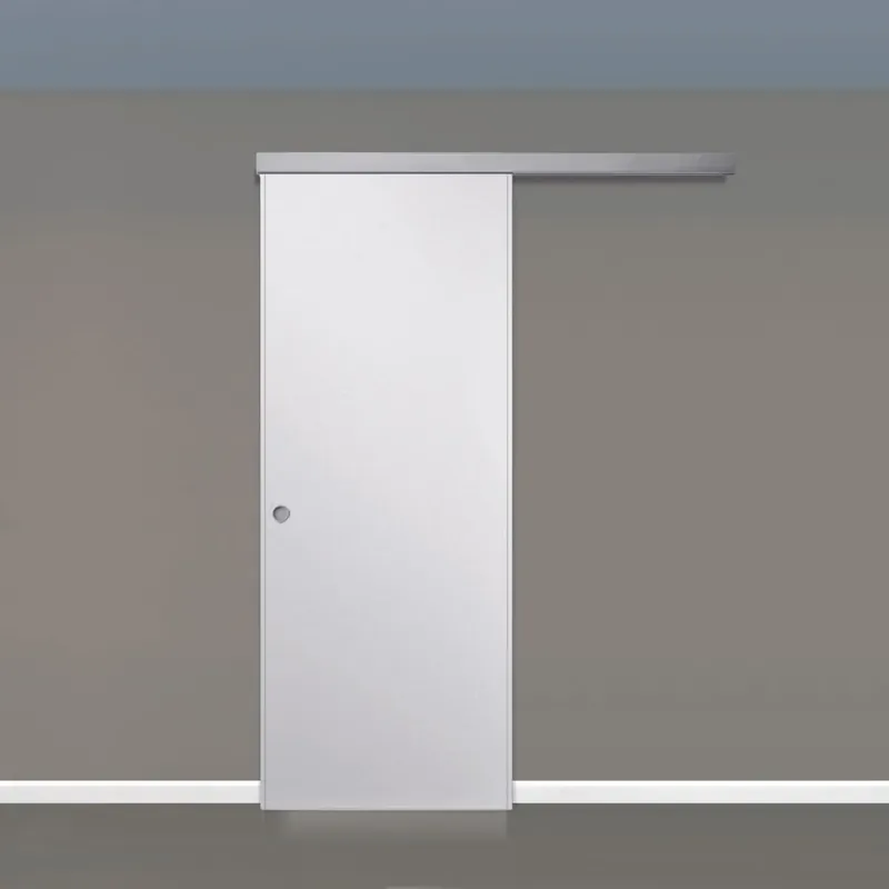 Porta scorrevole esterno muro bianca laccata CL Speciale Aanbieding