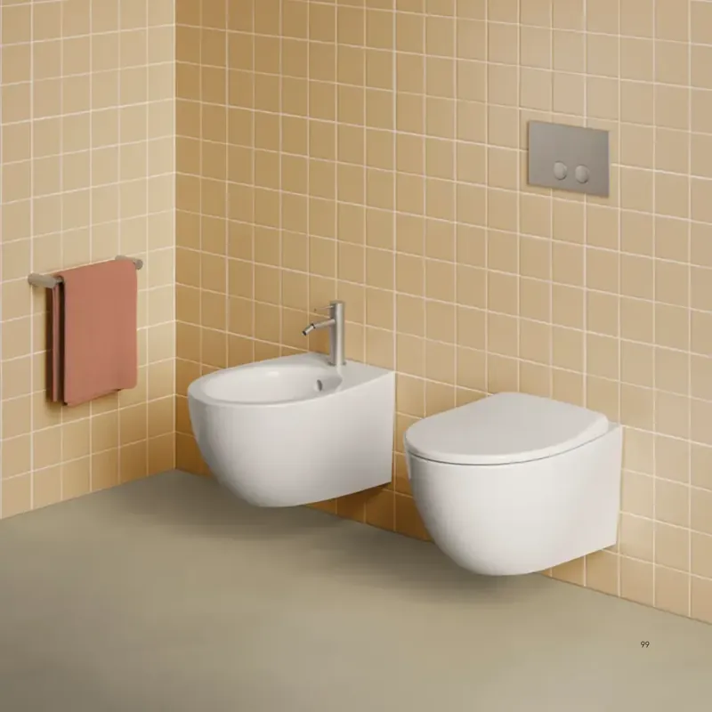 Sanitari sospesi bianco satinato 52x37cm Catalano - Italy 52 Op = Op