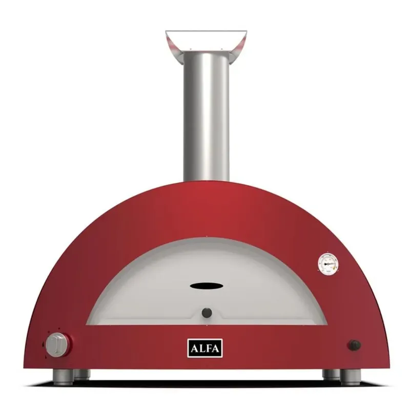Forno a GAS 3 pizze Rosso antico ALFA REFRATTARI Moderno Exclusieve Aanbieding