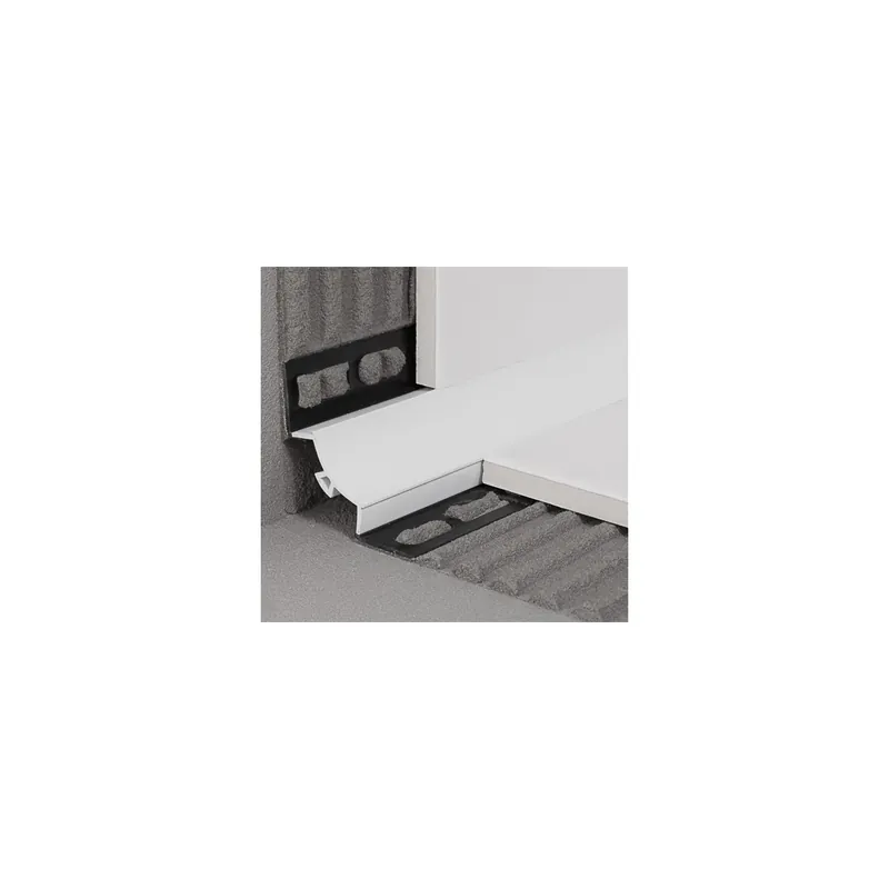 Sguscia in PVC bianco da 18x18 mm - sp 10 mm GP/10 Proround P Voordeelprijs