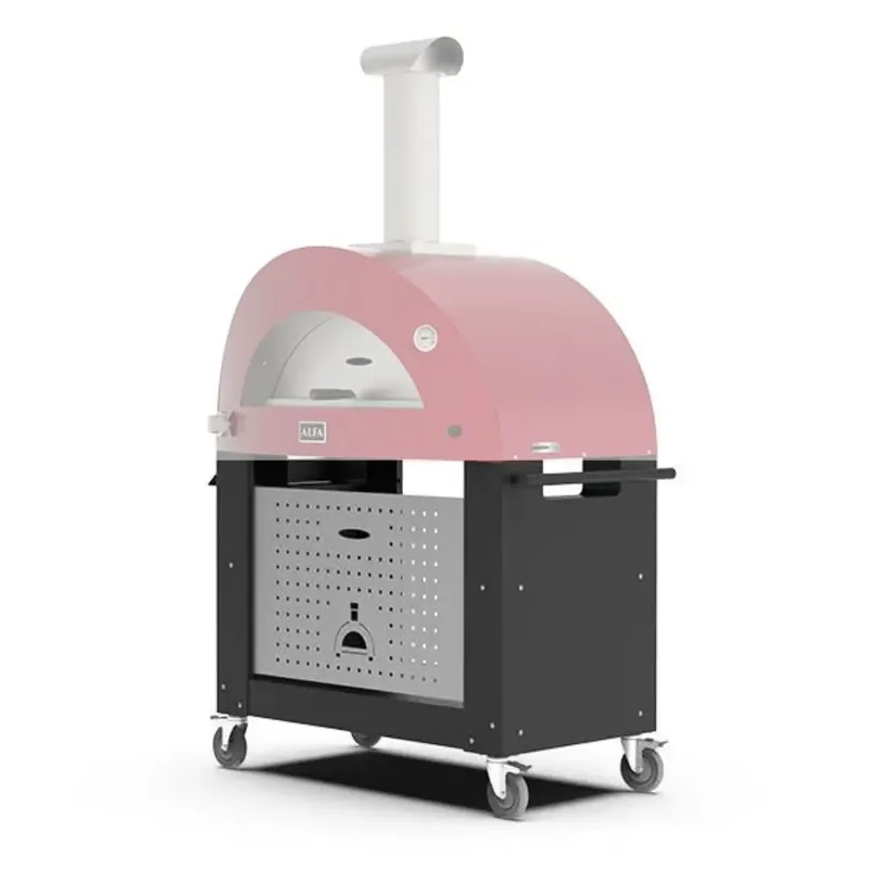 Base forno nera 3 pizze Alfa refrattari Gecertificeerd