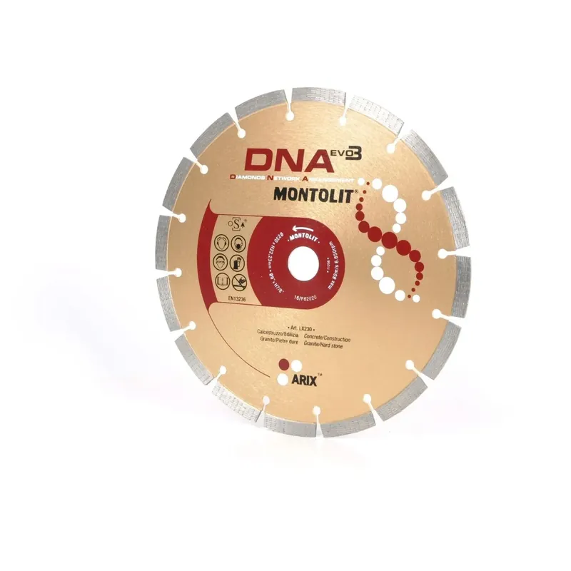 Disco diamantato D230mm DNA LX230 MONTOLIT Rechtstreeks Van De Fabrikant
