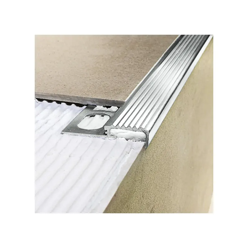 Shop Nu Profilo per scale in alluminio naturale 270cm CERFIX PROSTEP SMA Profilpas