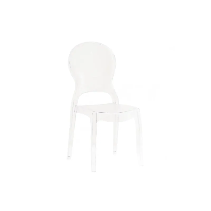 Speciale Aanbieding Sedia trasparente in policarbonato di design - Halles