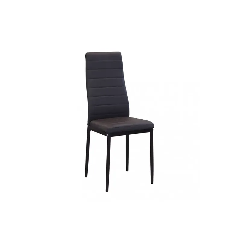 Sedia imbottita con schienale alto moderna marrone - Ivy Fabrieksprijs