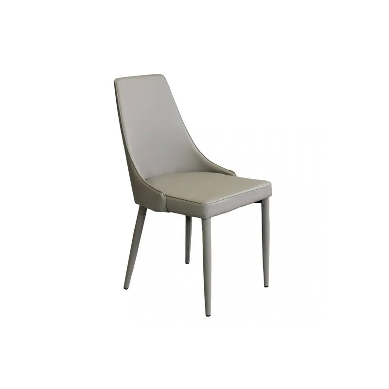 Hete Deal Sedia in ecopelle tortora - Camille