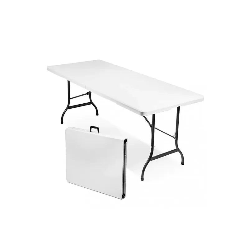 Korting Tavolo pieghevole 180x75cm bianco