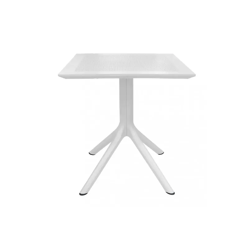 Tavolino 70x70cm in polipropilene bianco - Jarvis Snelle Levering