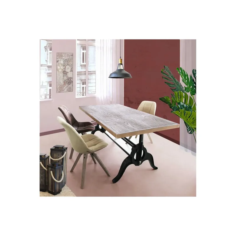 Koop Vandaag Tavolo stile industrial 180x87cm - BOYCE