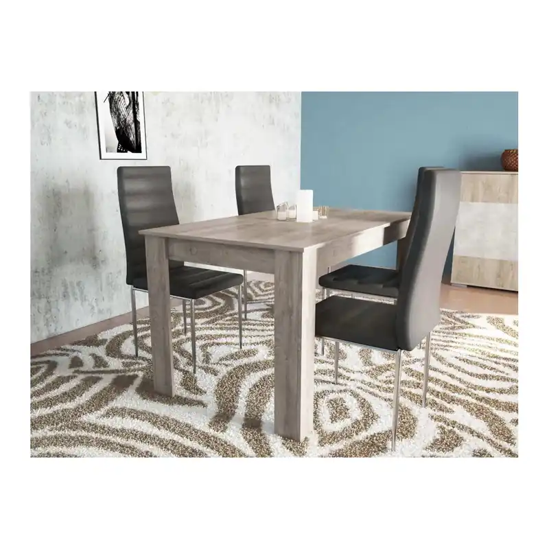 Tavolo da pranzo 140 cm rovere chiaro - Pepper Nieuw
