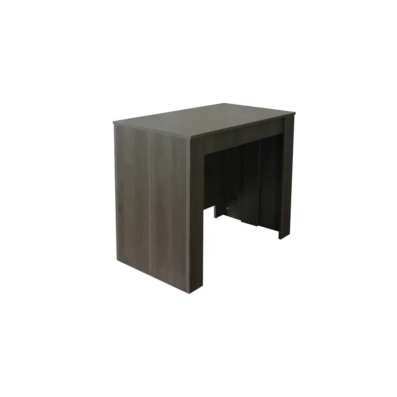 Tavolo consolle allungabile fino a 300 cm antracite effetto legno - Dave Fabrieksprijs