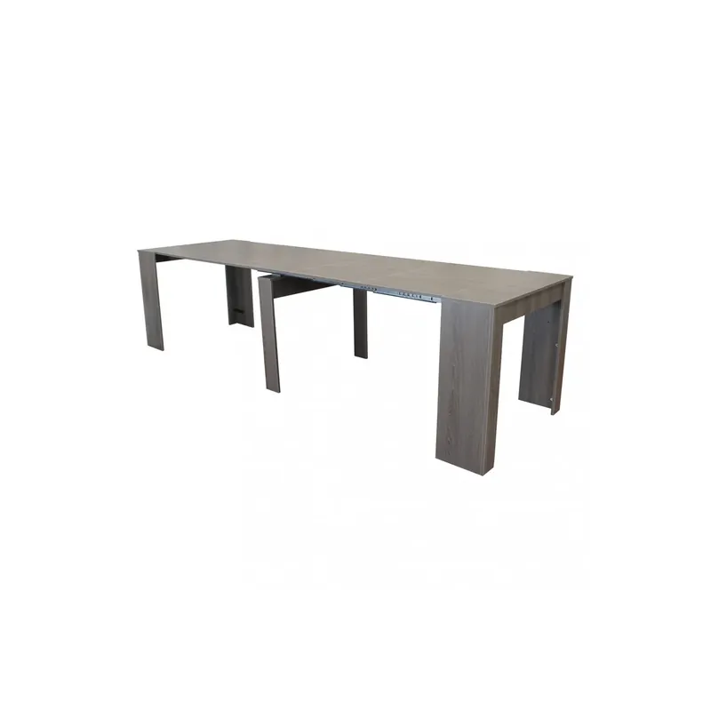 Tavolo consolle allungabile fino a 300 cm taupe - Dave Betrouwbaar