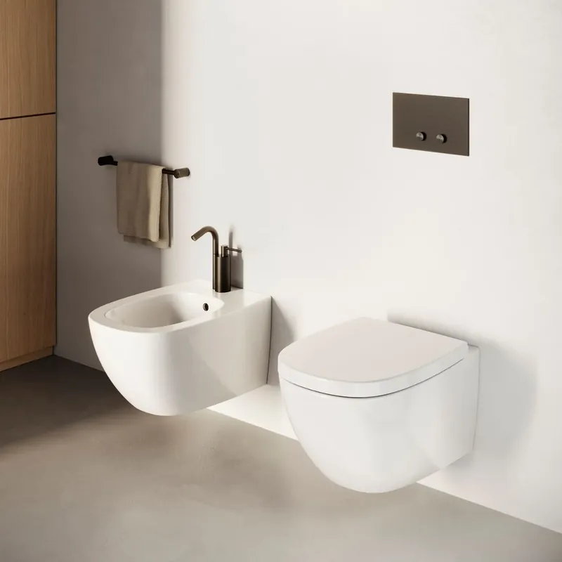 Wc sospeso bianco lucido 53x36 cm Alvea Silentech - Catalano Dagaanbieding