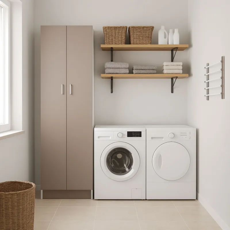 Bestseller Mobile colonna 64x58xh210 con ripiani Colf1 corda Colavene