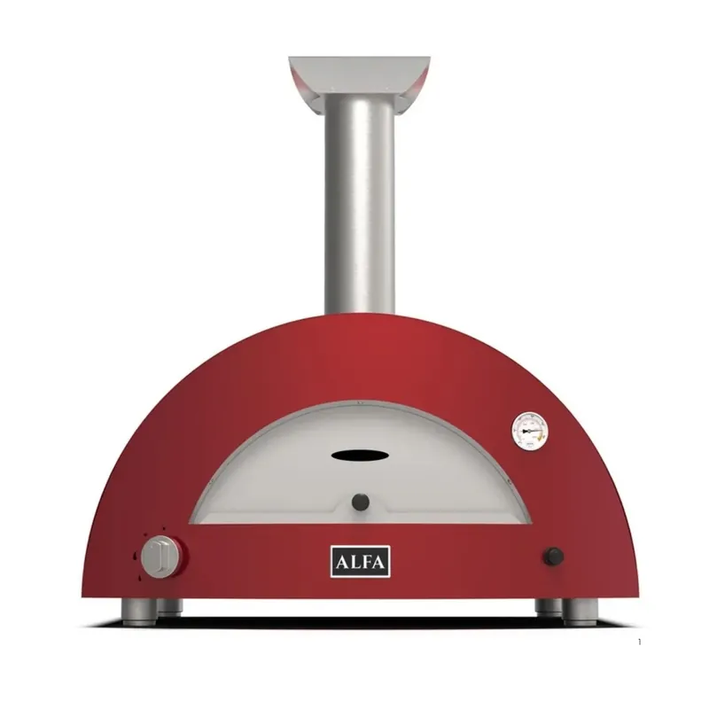 Uitverkoop Forno a LEGNA 2 pizze Rosso Antico ALFA REFRATTARI Moderno