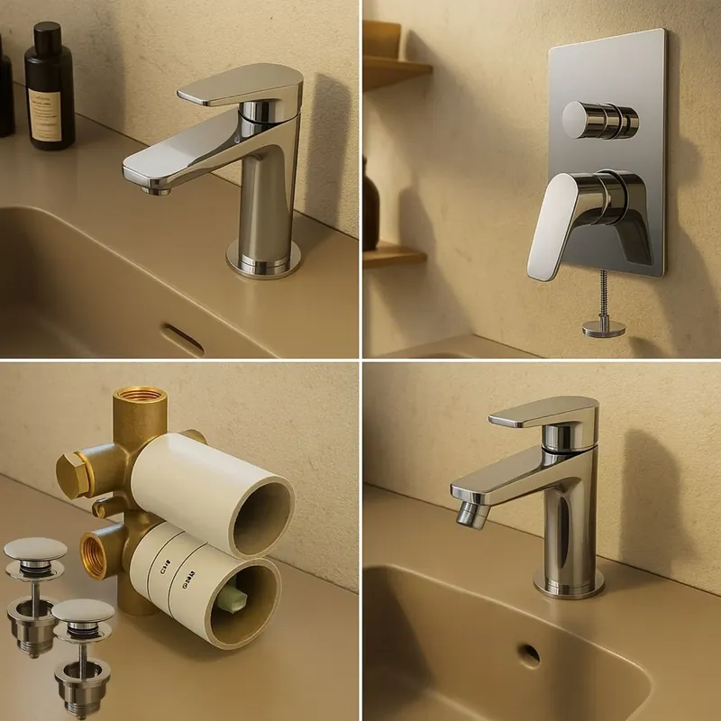 Rubinetteria lavabo + bidet + doccia JUICE FIR Merkproduct