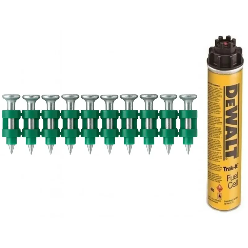Set Chiodi C5 Track-it+Bombola gas confezione 700pz per chiodatrice a gas DeWalt Seizoensaanbieding