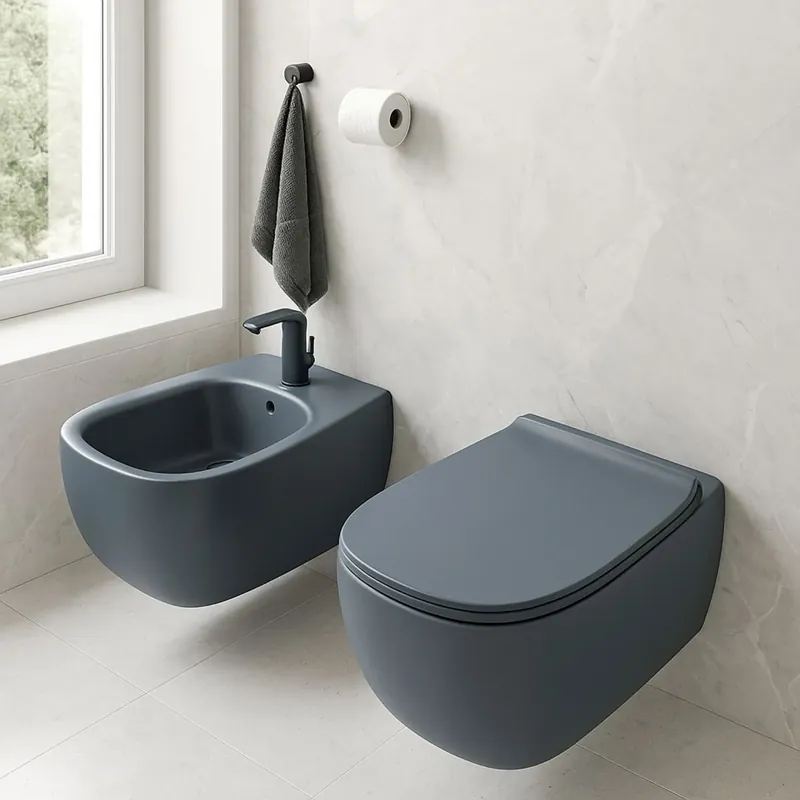 Sanitari sospesi 55x40 cm FLUO FLAMINIA color Cenere Exclusieve Aanbieding