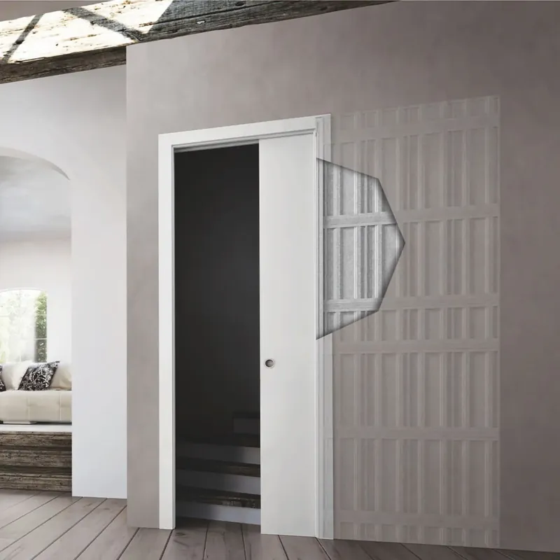 Controtelaio Scrigno per muratura da 125mm - Anta unica - Linea Maestro Platinum Koopje
