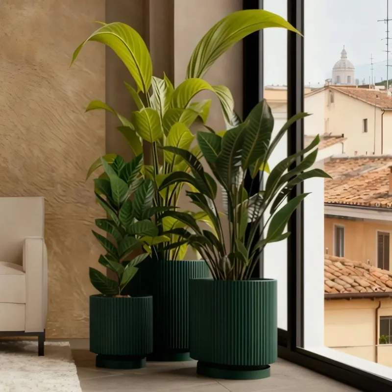 Vaso Verde Lago Monacis Vertigo in polietilene Bestseller