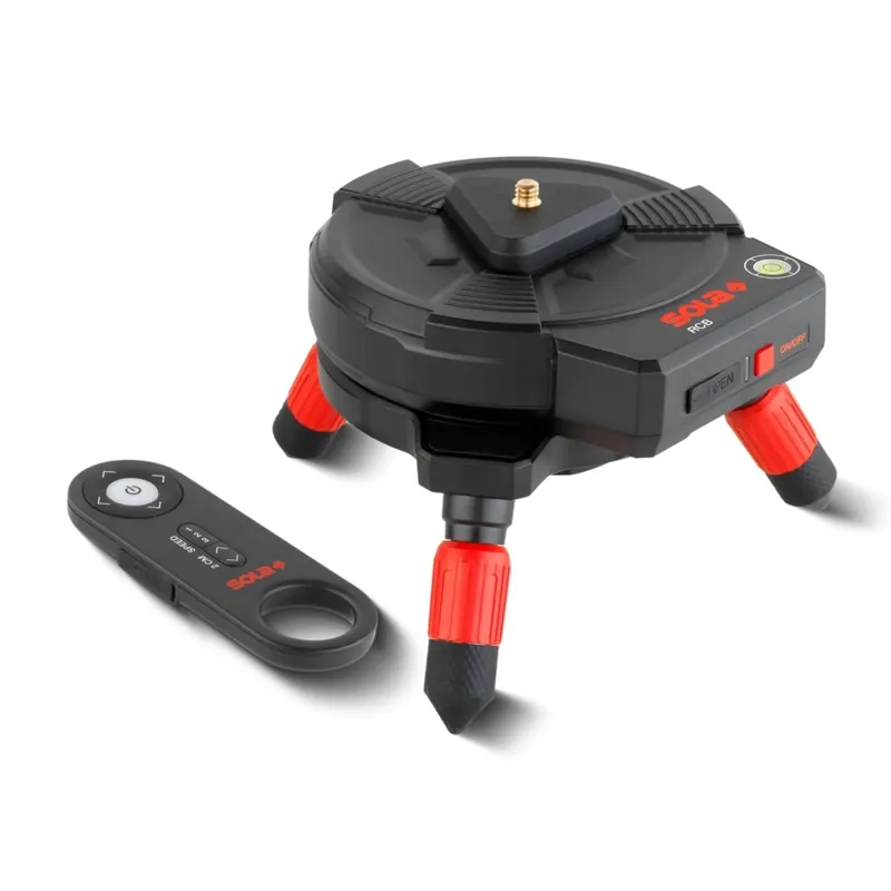 Staffa per laser radiocomandata SOLA RCB - Supporto motorizzato per livelle laser Alleen Vandaag