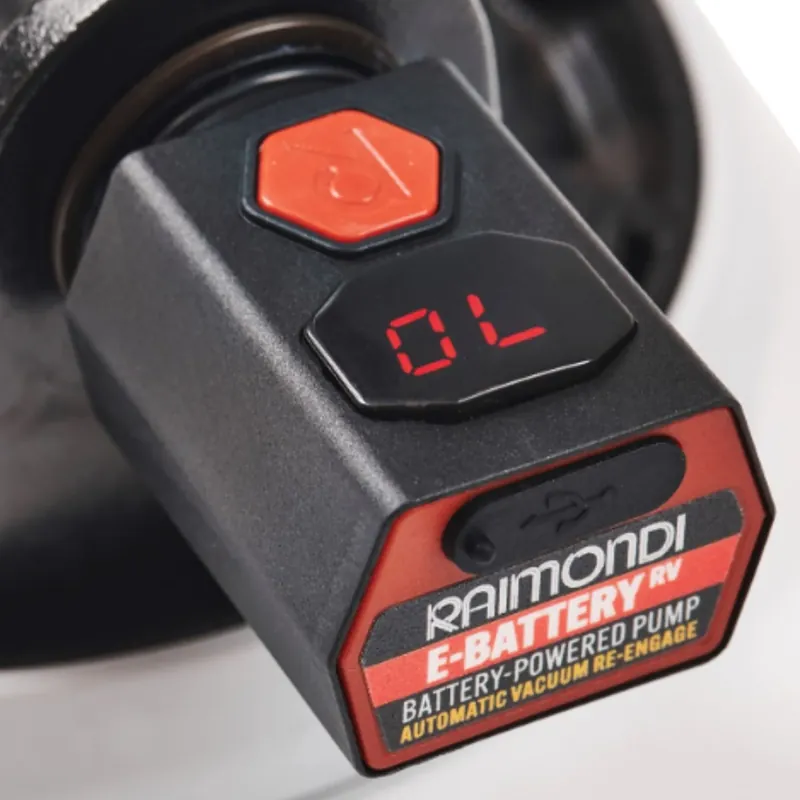 Pompa a Batteria per Ventose Raimondi e-BATTERY RV con Riarmo Automatico del Vuoto Fabrieksprijs