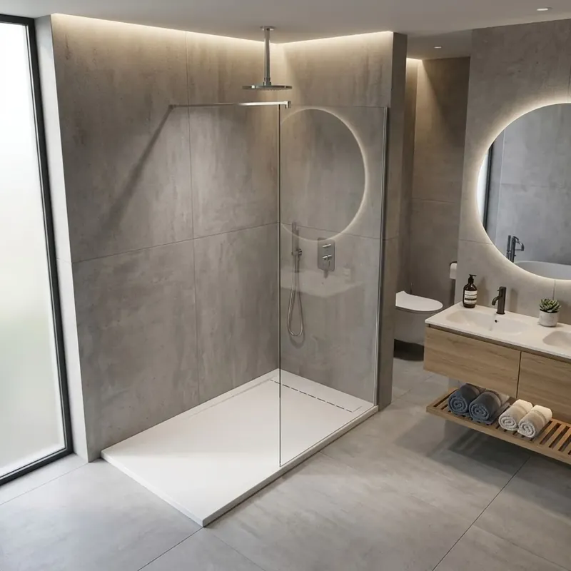 Piatto doccia bianco liscio 80x140 SMART Duplach Weekendaanbieding