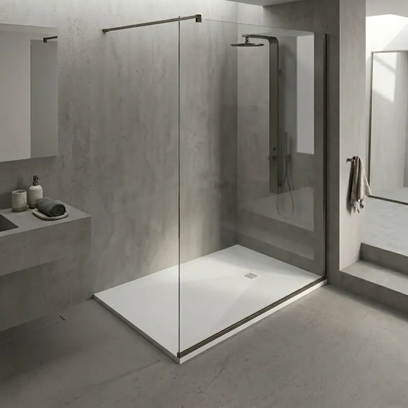 Tijdelijk Beschikbaar Piatto doccia 120x80 cm Bianco PLUS DUPLACH