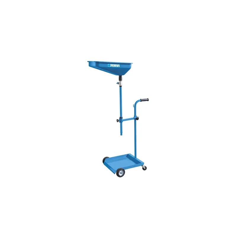 Hete Deal Carrellino raccogli olio senza serbatoio 0594 Fervi 940x440x220 h mm