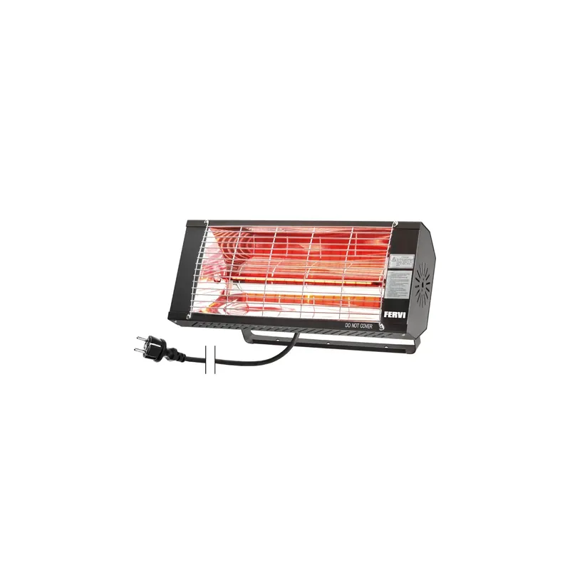 Shop Nu Riscaldatore elettrico a raggi infrarossi FERVI 230 V - 2 kW cavo 3 m