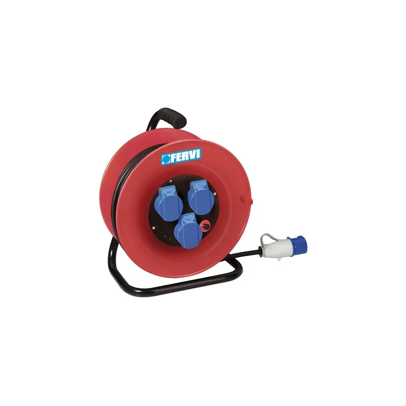 Meest Verkocht Avvolgicavo industriale monofase FERVI 230 V cavo 30 m 3 x 2,5 mm²