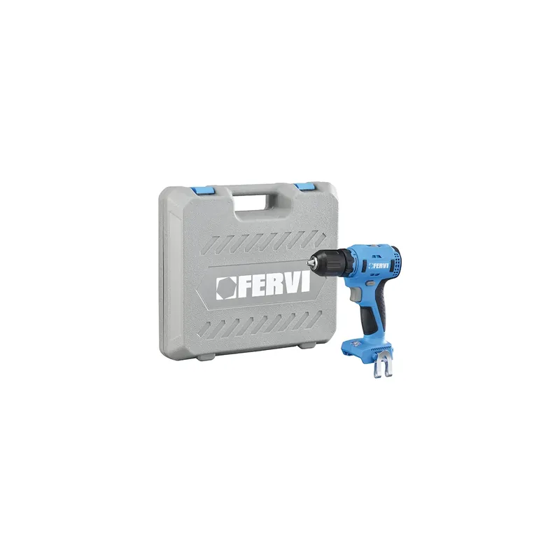 Trapano avvitatore 20V FERVI 35 / 55 Nm 2 - 13 mm acciaio Max 13 mm legno Max 40 mm Populair
