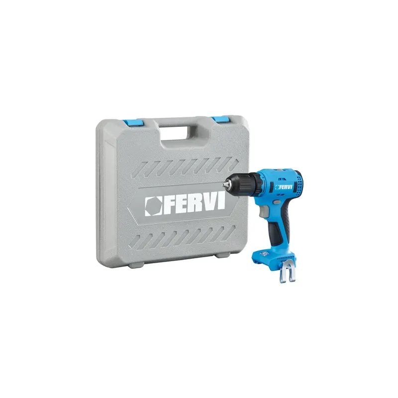 Beperkte Voorraad Trapano avvitatore 20V FERVI 35 / 55 Nm 2 - 13 mm acciaio Max 13 mm legno Max 40 mm