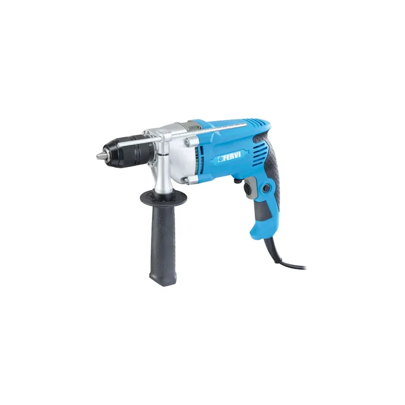 Hete Deal Trapano a percussione 810W FERVI 2 - 13 mm cemento Max 16 mm 0,81 kW 0-2800 min-1