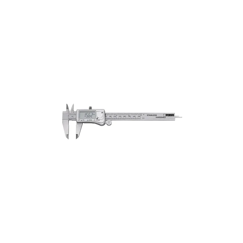 Uitverkoop Calibro elettronico digitale inox FERVI C033/300 0÷300 mm 0÷12"
