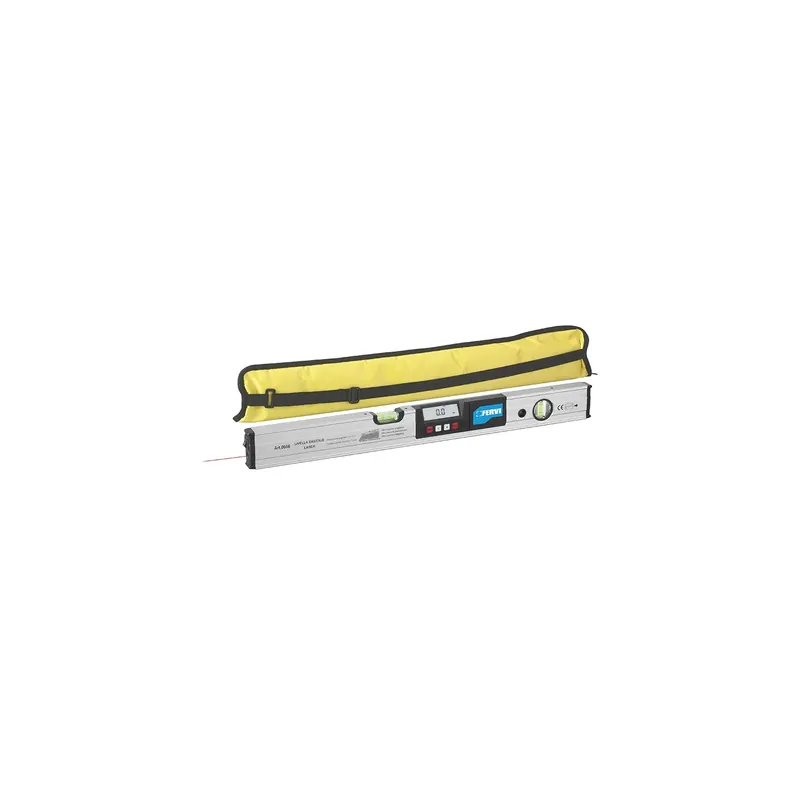 Actieprijs Livella digitale con raggio laser FERVI 0666 600 mm 0 ~ 360° 650 nm